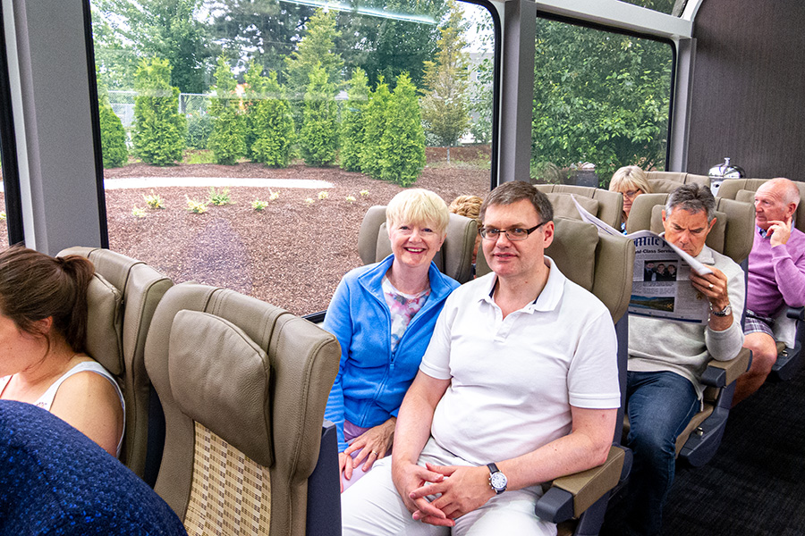 inside the rocky mountaineer