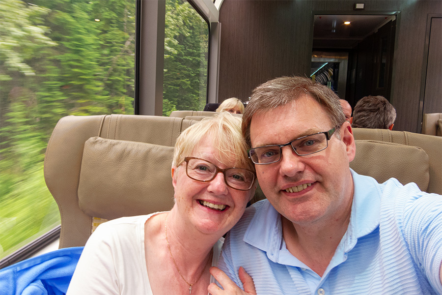 inside the rocky mountaineer