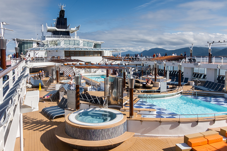 celebrity infinity swimming pools