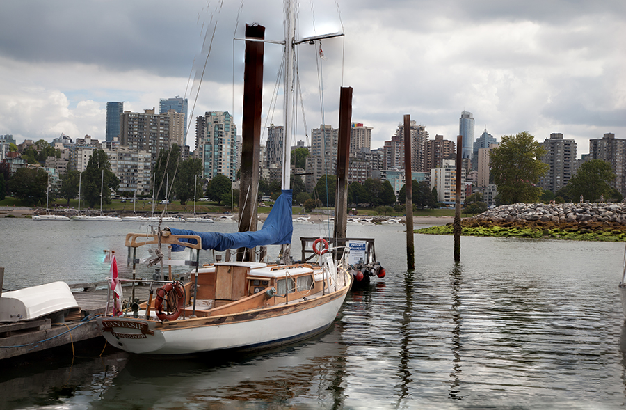 view from granville island