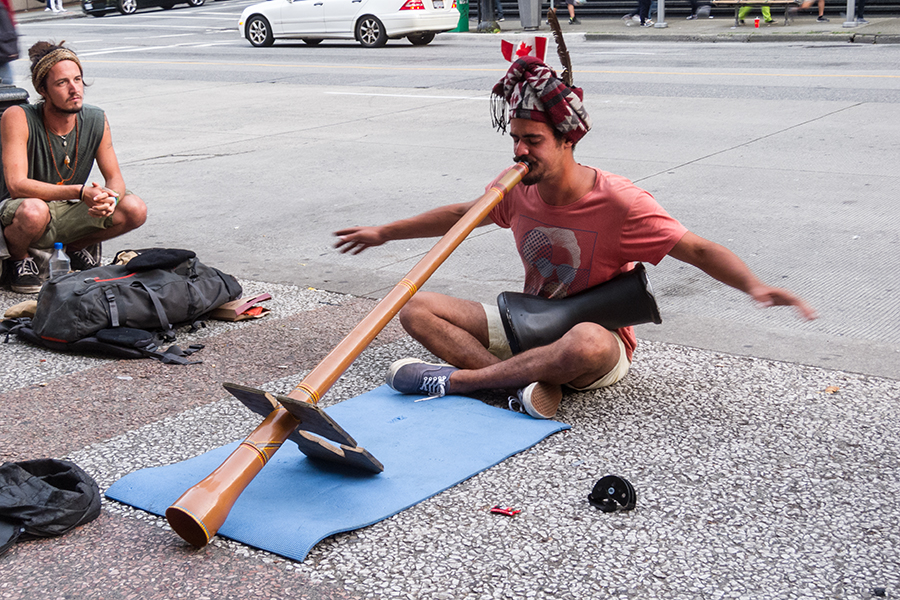 busker vancouver