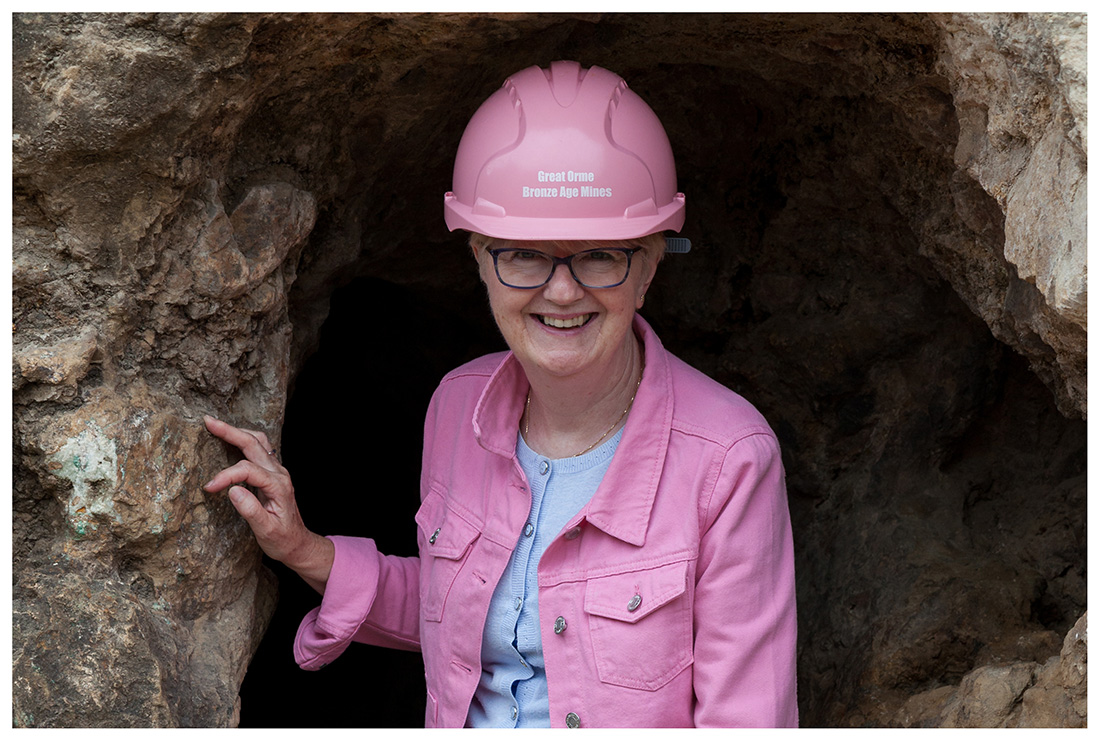 pat at the copper mines